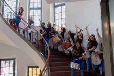 Flashmob in der Mensa Langemarckplatz